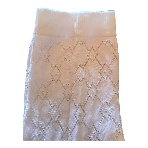 Men's Breathable Ice Silk Anti-Odor Ankle Socks White All Weather Teen AP-09b - Picture 3 of 4